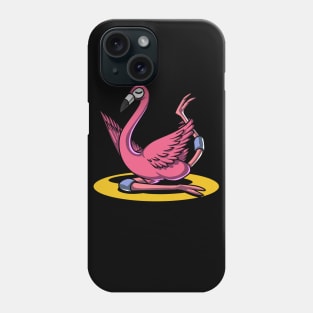 Cute Flaimingo Yoga Lover Bird Phone Case