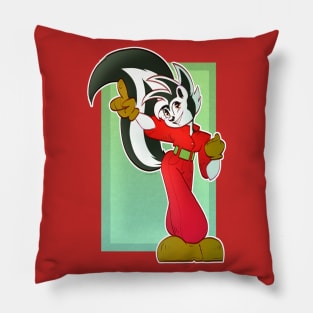 Punky Skunk Pillow