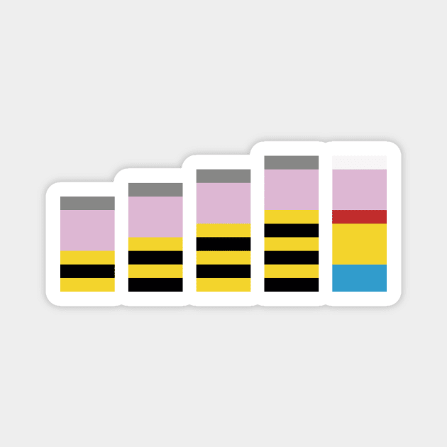 Minimal Thiefs Magnet by KatuArt