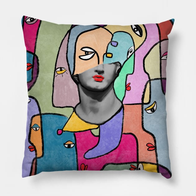 Harmony Pillow by Elisabeth Sandikci