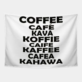 COFFEE LOVERS Tapestry