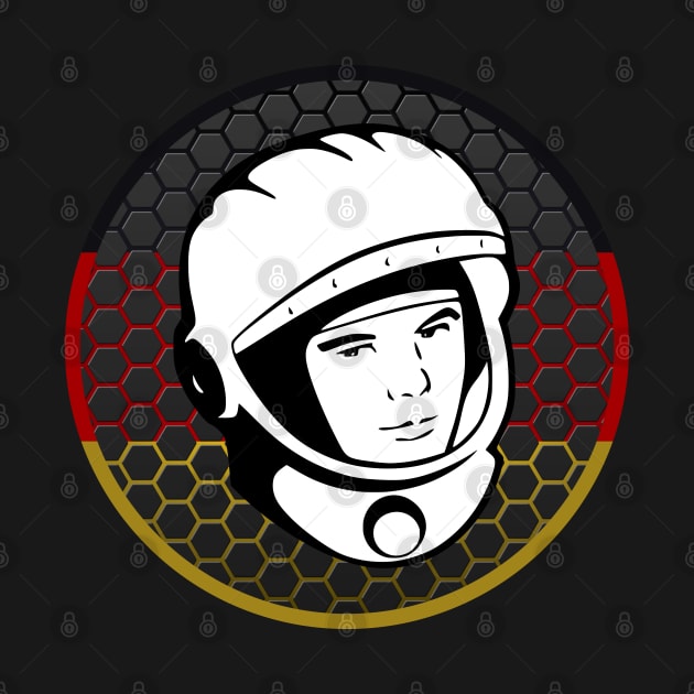 The German Astronaut by SPAZE