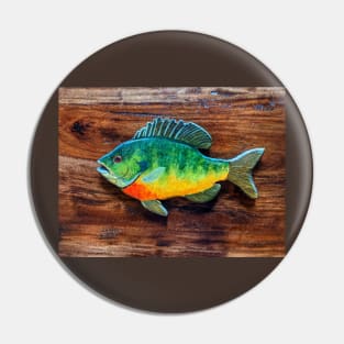 Bluegill decoy Pin