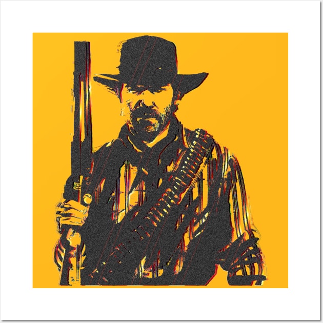 Red Dead Redemption Arthur Morgan Wild West Cowboy Poster -  Hong Kong