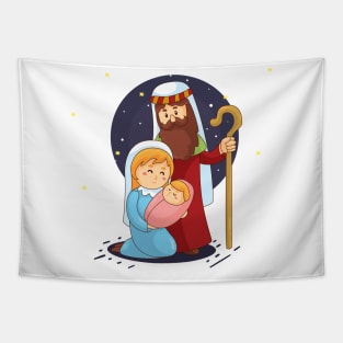 Nativity Theme Tapestry