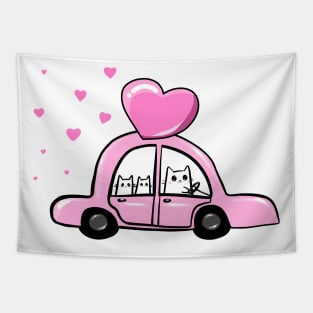 Valentine Drive! Tapestry