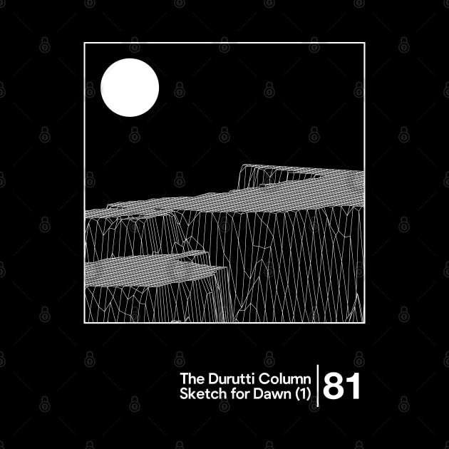 The Durutti Column - Sketch For Dawn / Minimalist Graphic Artwork Design by saudade