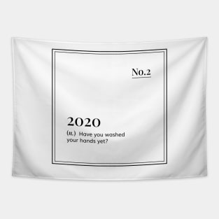 Funny definition art - 2020 - minimal design T-Shirt - White Tapestry