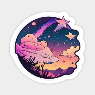 Galaxy Skies Magnet