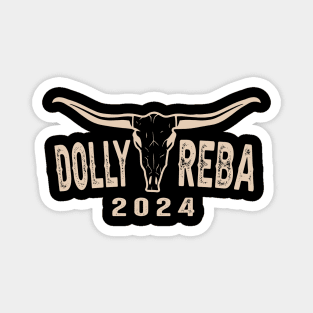 Dolly Reba Alliance: Fashionable Tee for Supporters of Dolly & Reba Magnet