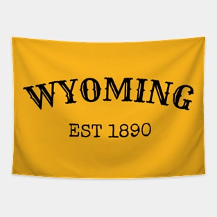 Wyoming Est 1890 Tapestry