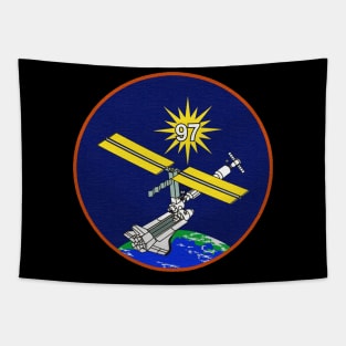 Black Panther Art - NASA Space Badge 142 Tapestry