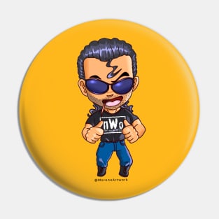 Chibi Scott Hall tribute Pin