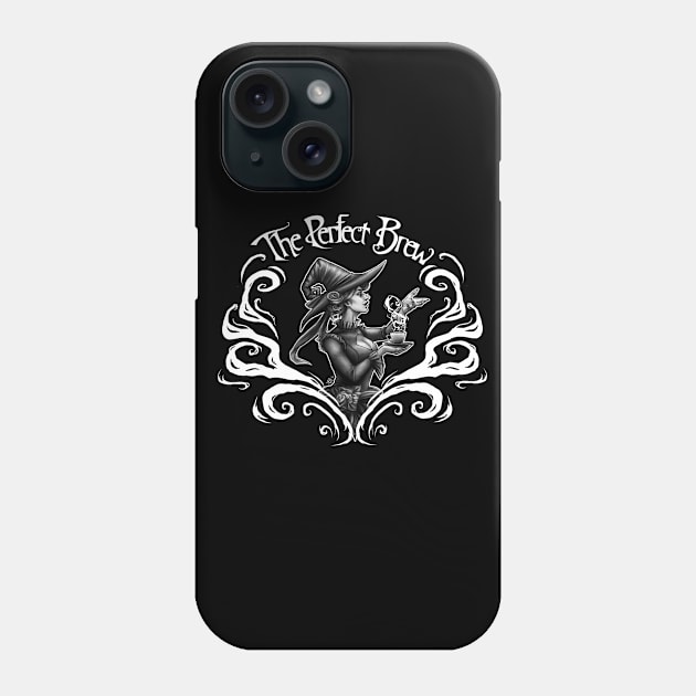 Perfect Brew (Crop Cutout) Phone Case by Art of Ariel Burgess