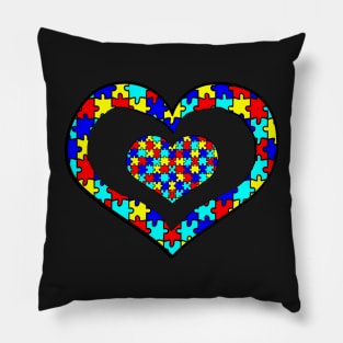 Copy of Autistic Interpretations Gift Puzzle Letters Quote Autism Awareness Pillow