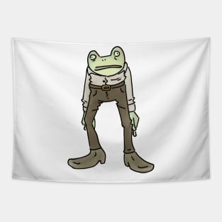 business frog Tapestry