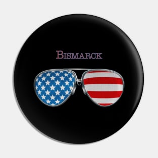 USA GLASSES BISMARCK Pin