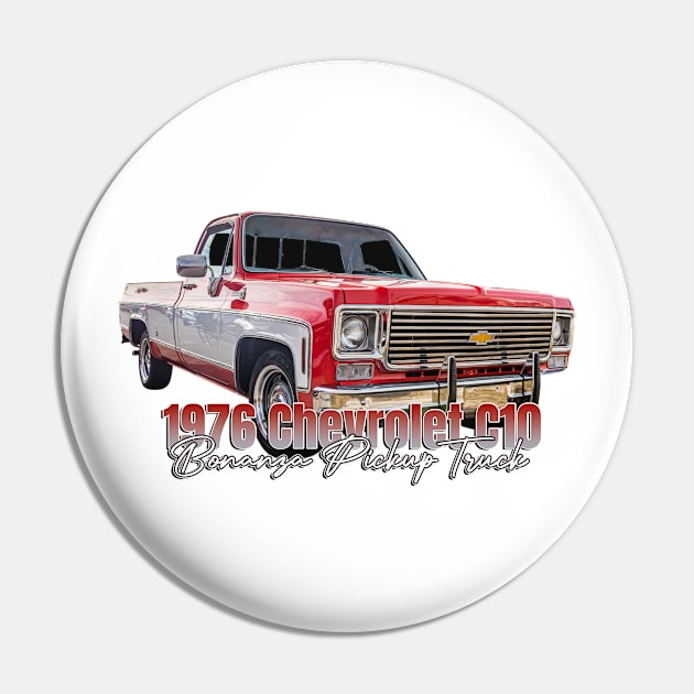 1976 Chevrolet C10 Bonanza Pickup Truck Pin by Gestalt Imagery