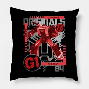 G1 Originals - Red Alert Pillow