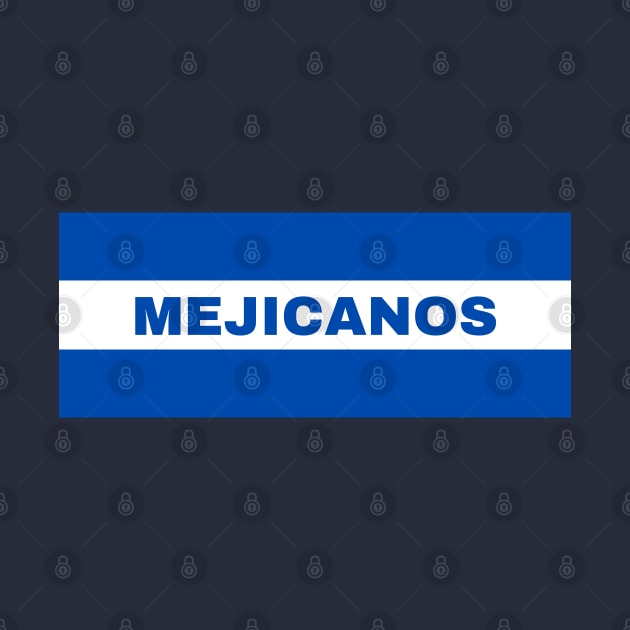 Mejicanos City in El Salvador Flag Colors by aybe7elf