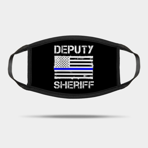Thin Blue Line Deputy Sheriff American Flag Gift Deputy Sheriff