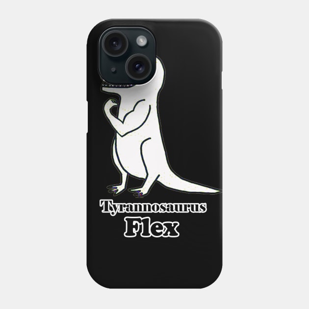 tyrannosaurus flex Phone Case by elmouden123
