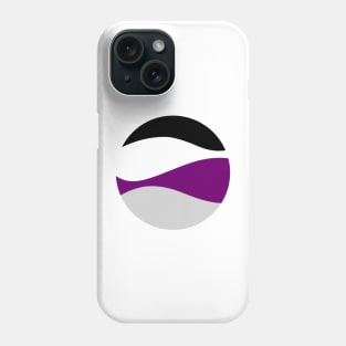 Demisexual Waves Circle Phone Case