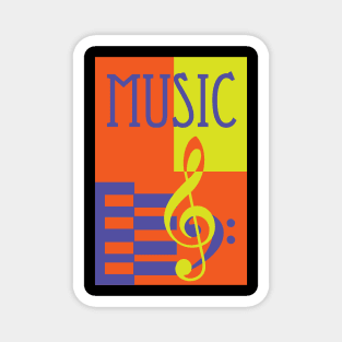 I Live For Music Magnet