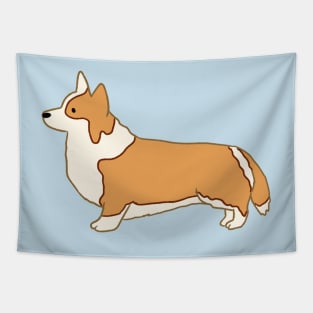 Cute Corgi illustration Tapestry