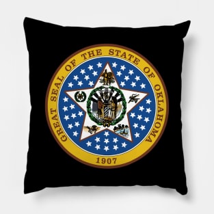 Seal of Oklahoma Pillow