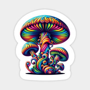 Psychadelic Mushroom Magnet