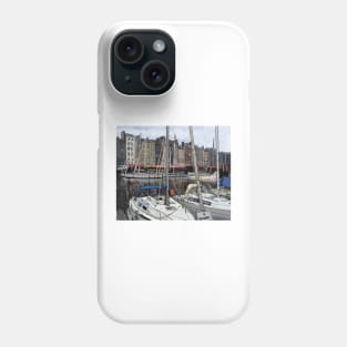 Honfleur France harbor Phone Case