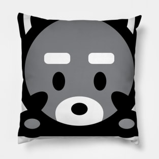 Raccoon Trash Panda Animal Lover Cute Mammal Paws Adorable Bambu Brand Pillow