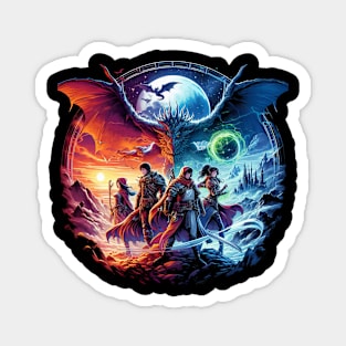 Dungeons And Dragons Character Magnet