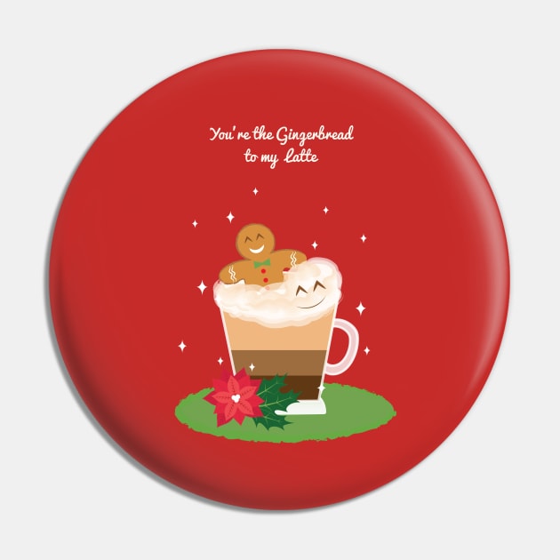 You're the Gingerbread to my Latte Pin by Maria Kimberly 