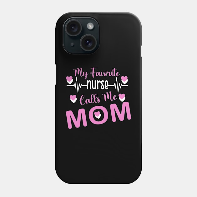 My Favorite People Calls Me Mom Phone Case by Designdaily