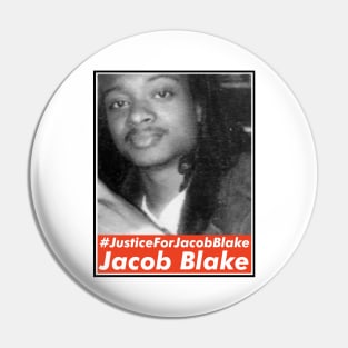 Justice For Jacob Blake, Say His Name Pin