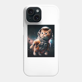 No fear. The Kitty is in space! ⭐️ Catstronaut Phone Case