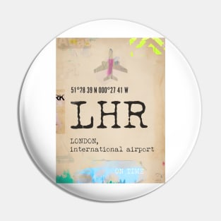 Heathrow Pin