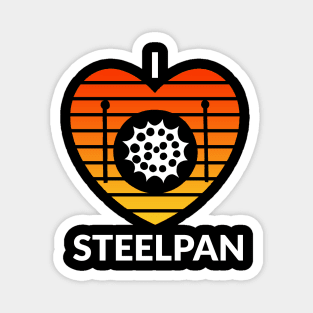 I Love Steelpan Magnet