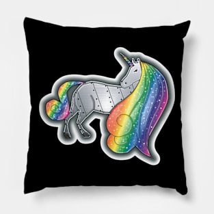 Robot Unicorn Pillow