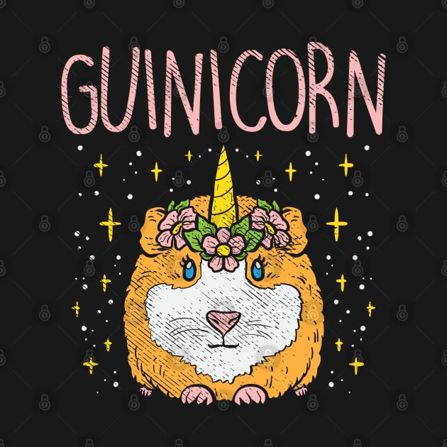 Guinicorn, Sweet Funny Guinea Pig Lover Xmas Gift by maxdax