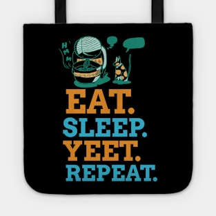 EAT SLEEP YEET REPEAT Tote