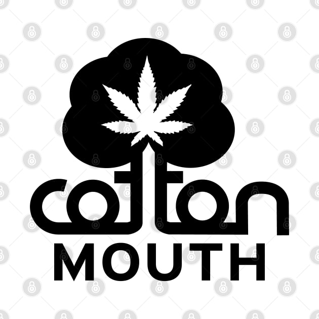 Cotton Mouth Black Logo by Illustrious Graphics 