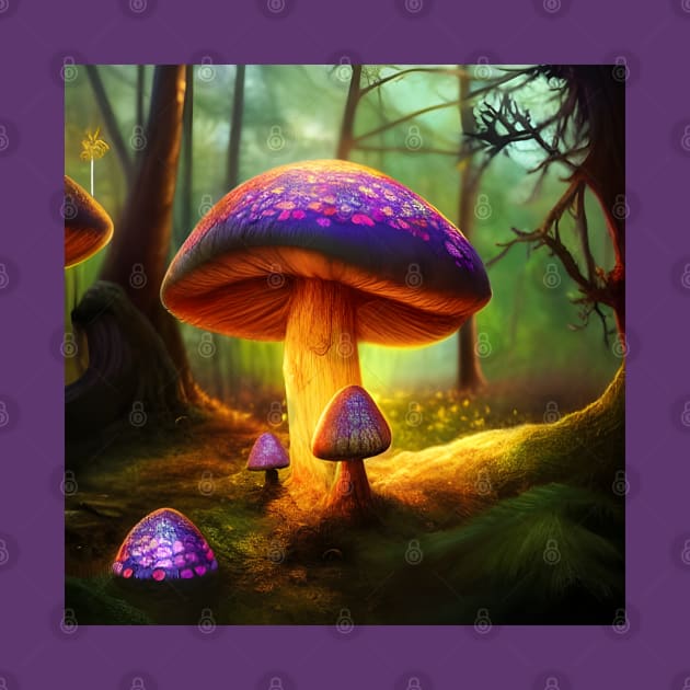 Fungi Tales (1) - Fairy Magic Mushrooms by TheThirdEye