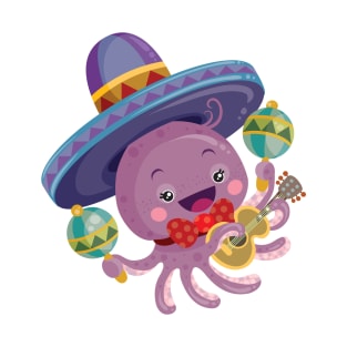 Happy little octopus T-Shirt