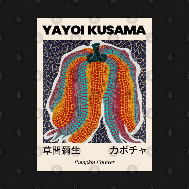 Yayoi Kusama Pumpkin Forever Exhibition by VanillaArt