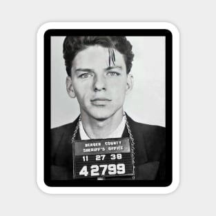 Frank Sinatra Mugshot Magnet