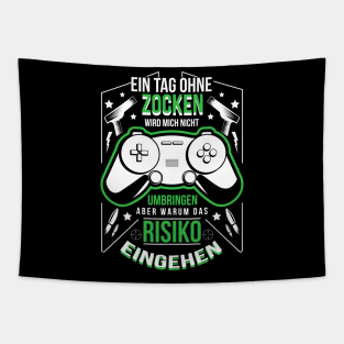 Lustige Gamer Sprueche Tapestries Teepublic