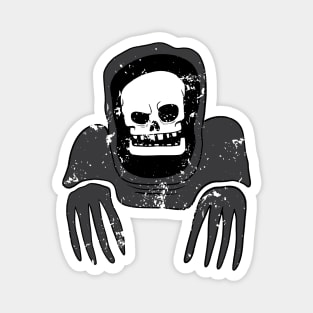 Retro Grim Reaper Magnet